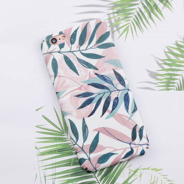 Coque iPhone X leaves